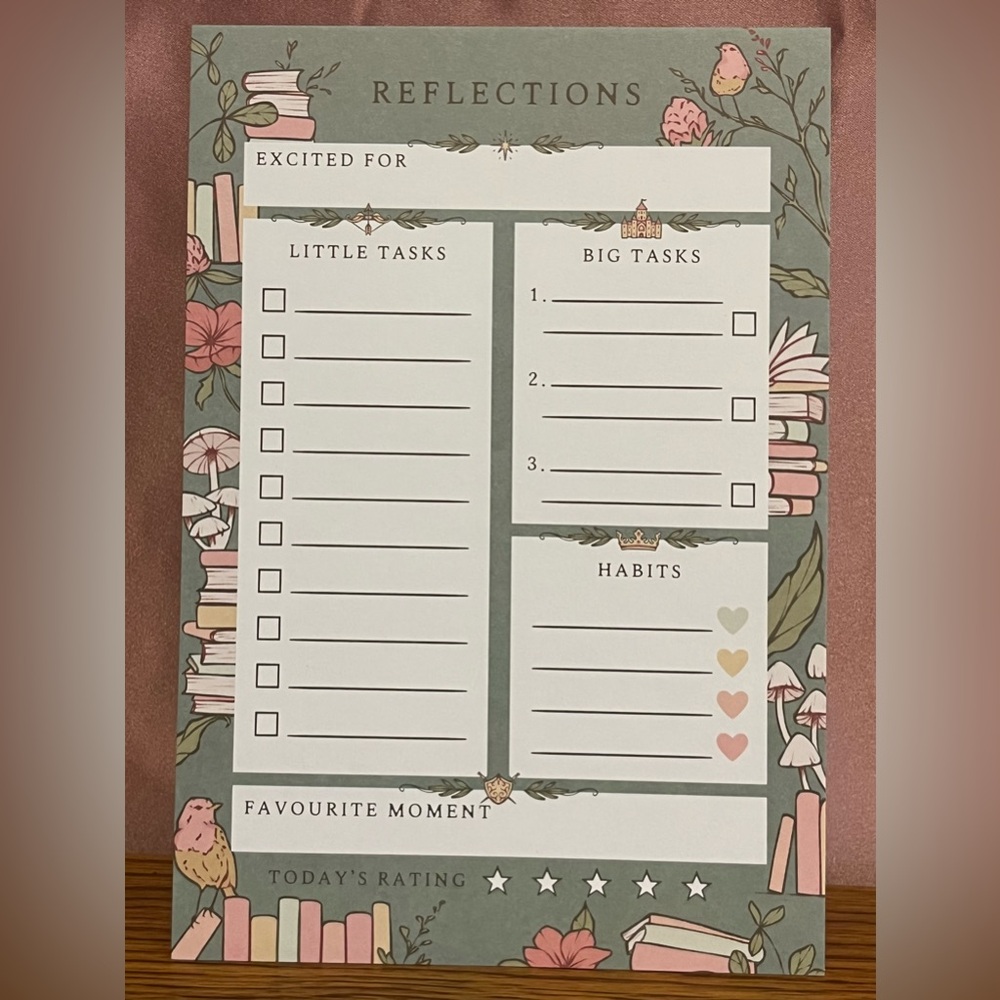 Fairyloot Reflections Notepad NIB